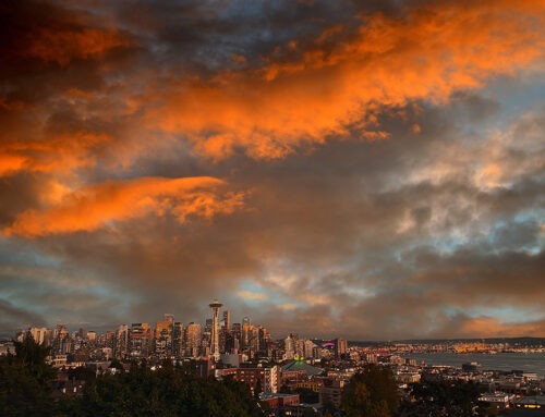 Seattle Sunset – Sky Composite